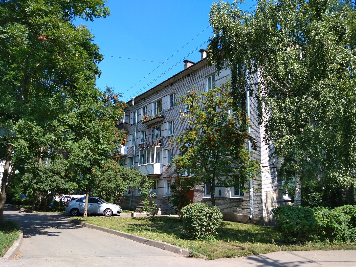 г. Санкт-Петербург, г. Павловск, ул. Гуммолосаровская, д. 23-фасад здания