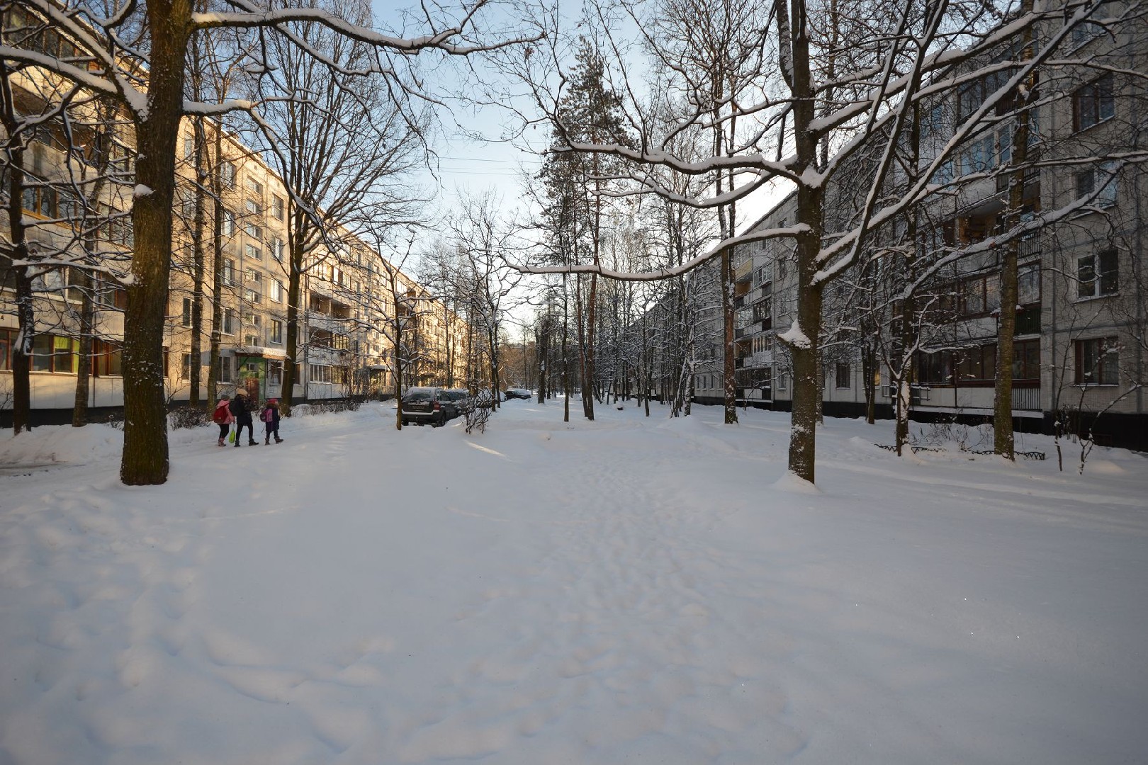 г. Санкт-Петербург, ул. Партизана Германа, д. 15, к. 2-придомовая территория