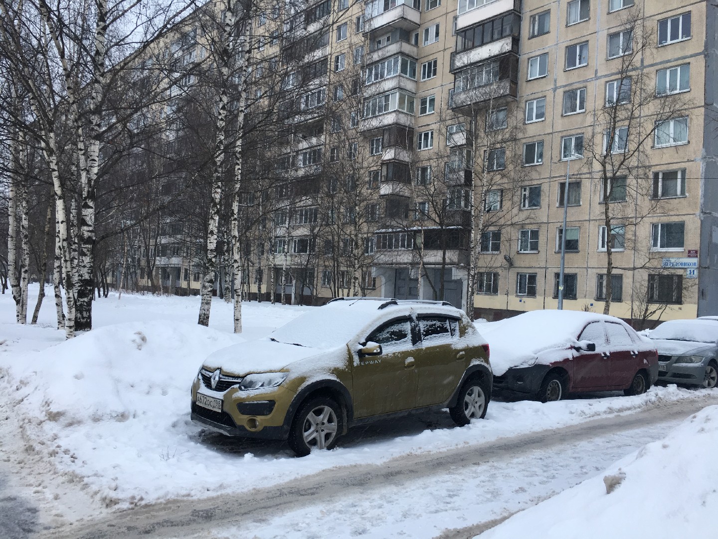 г. Санкт-Петербург, ул. Передовиков, д. 11, к. 1, стр. дом-придомовая территория