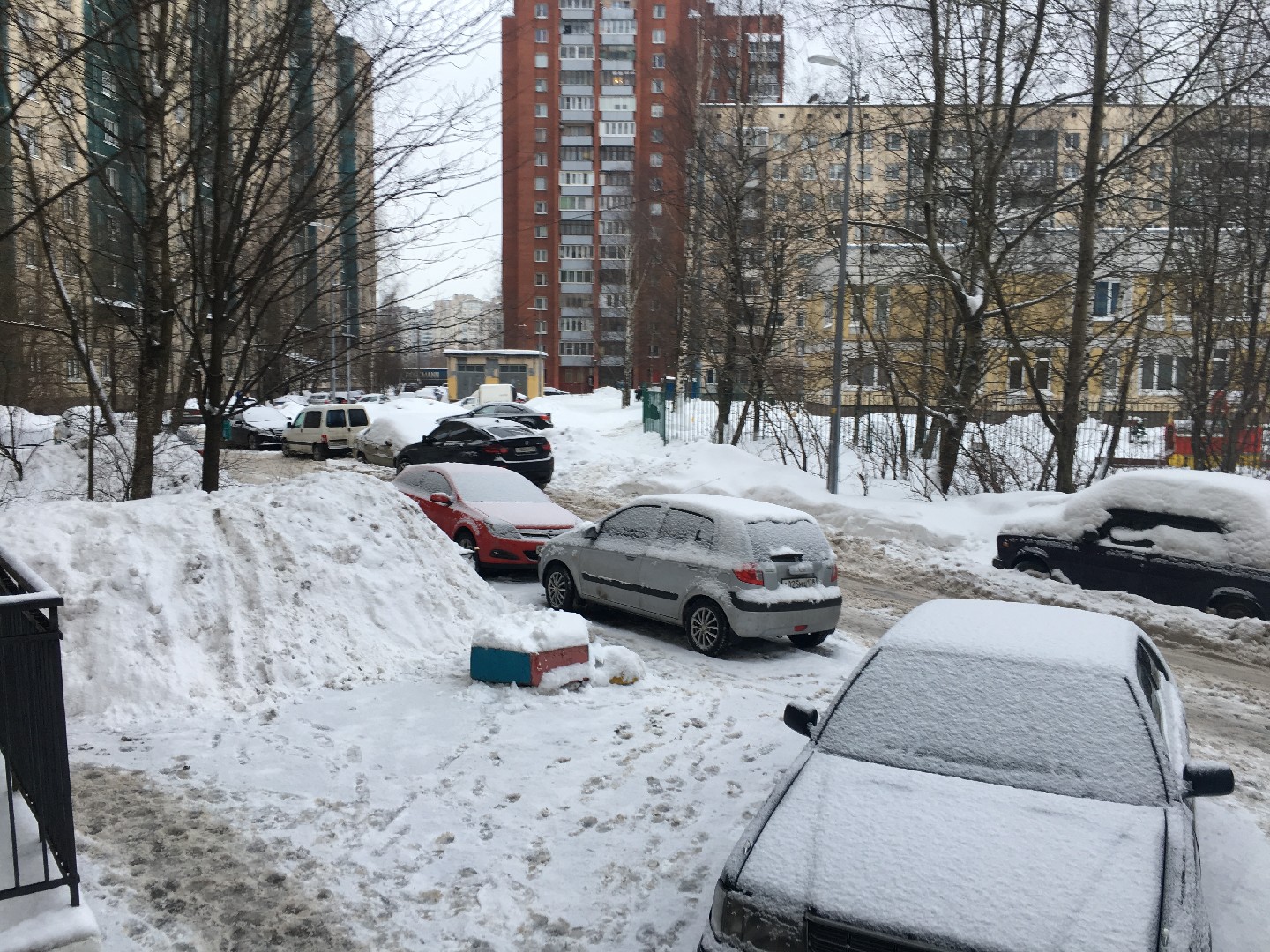 г. Санкт-Петербург, ул. Передовиков, д. 11, к. 1, стр. дом-придомовая территория