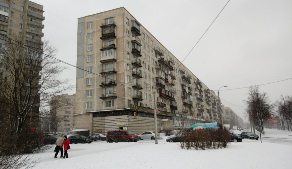 г. Санкт-Петербург, пр-кт. Пискаревский, д. 10-фасад здания