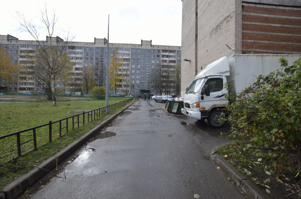 г. Санкт-Петербург, пр-кт. Просвещения, д. 23, лит. А-придомовая территория