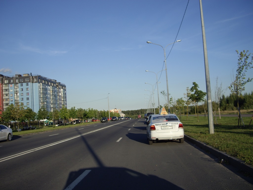 г. Санкт-Петербург, г. Пушкин, ул. Архитектора Данини, д. 7-придомовая территория