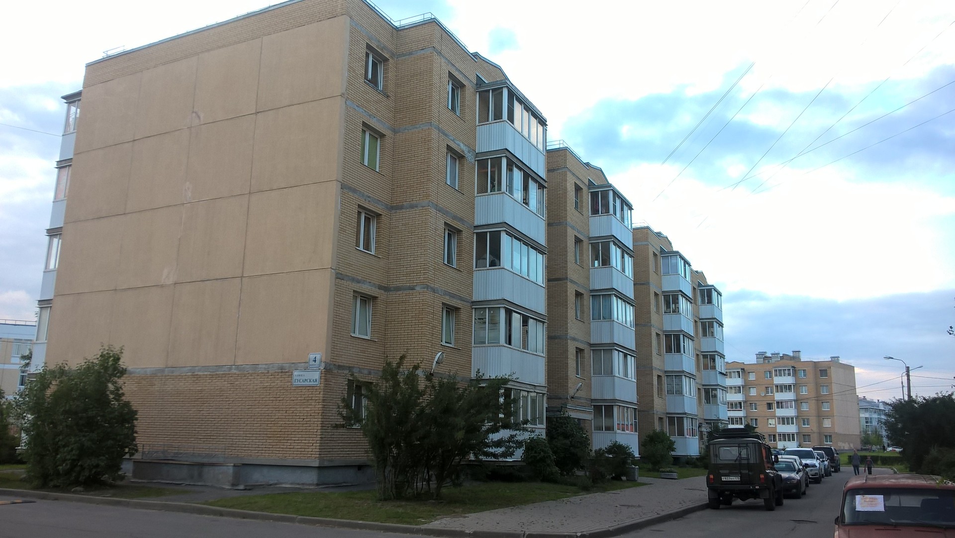 г. Санкт-Петербург, г. Пушкин, ул. Гусарская, д. 4, к. 12-фасад здания