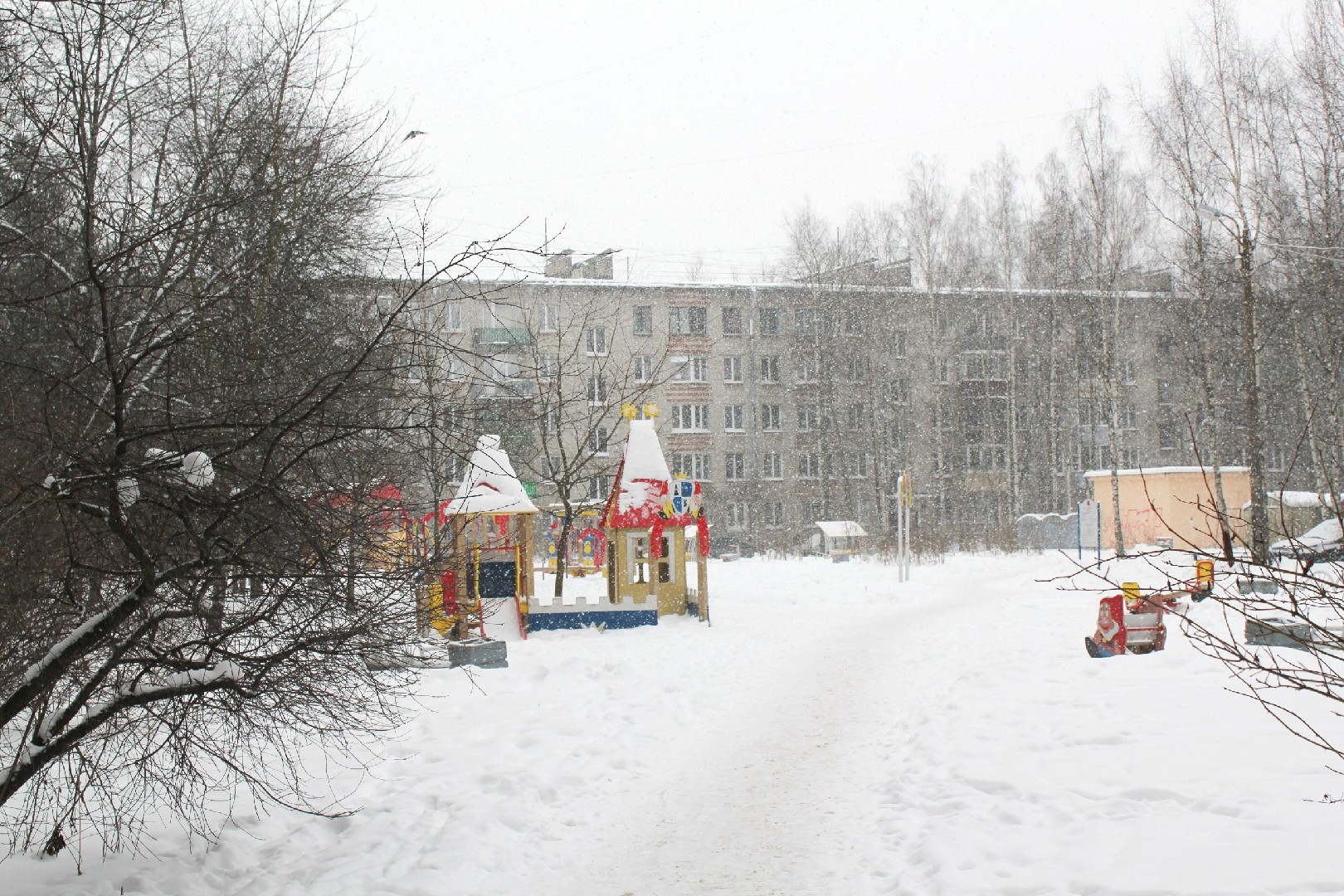 г. Санкт-Петербург, г. Пушкин, ул. Железнодорожная, д. 64-фасад здания