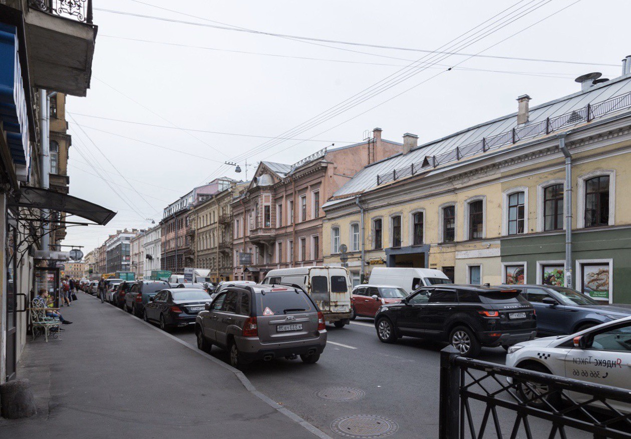 г. Санкт-Петербург, ул. Разъезжая, д. 7, лит. А-придомовая территория