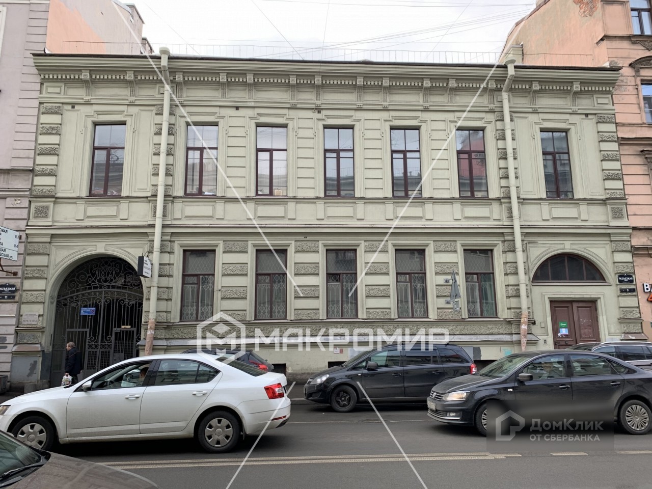 г. Санкт-Петербург, ул. Разъезжая, д. 9, лит. А-фасад здания