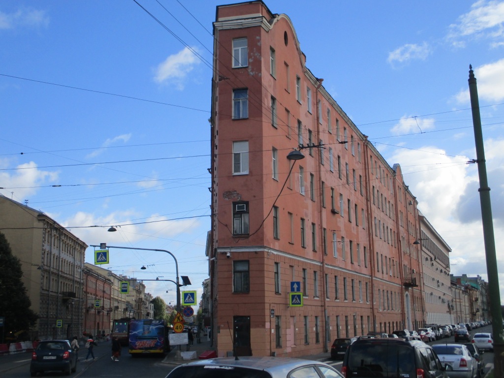 г. Санкт-Петербург, ул. Садовая, д. 128-фасад здания