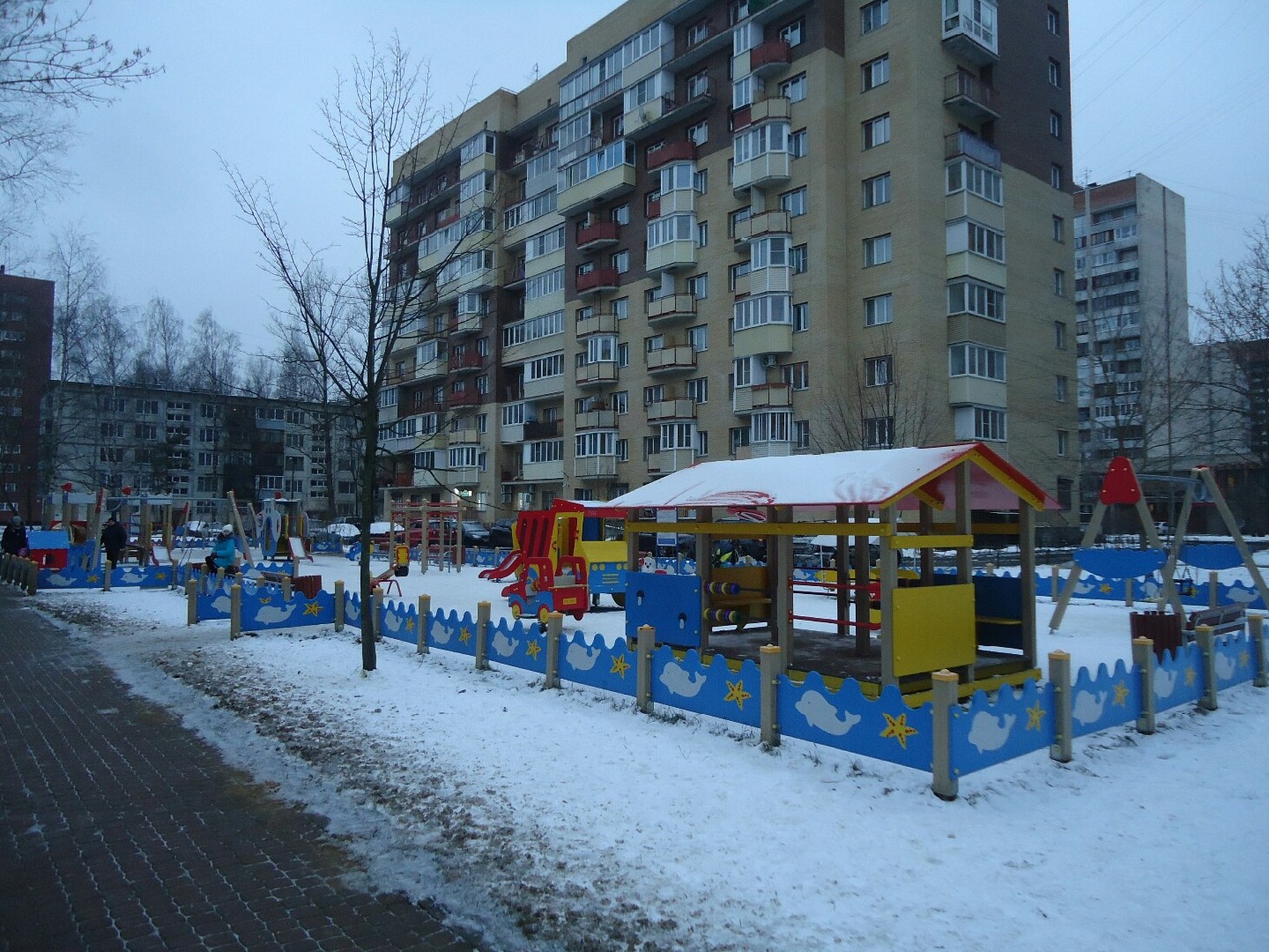 г. Санкт-Петербург, пр-кт. Светлановский, д. 60, к. 1-придомовая территория