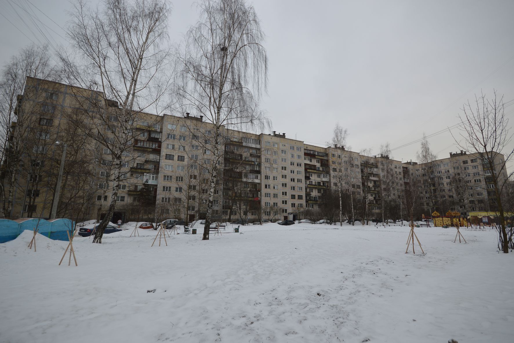 г. Санкт-Петербург, пр-кт. Светлановский, д. 107-фасад здания