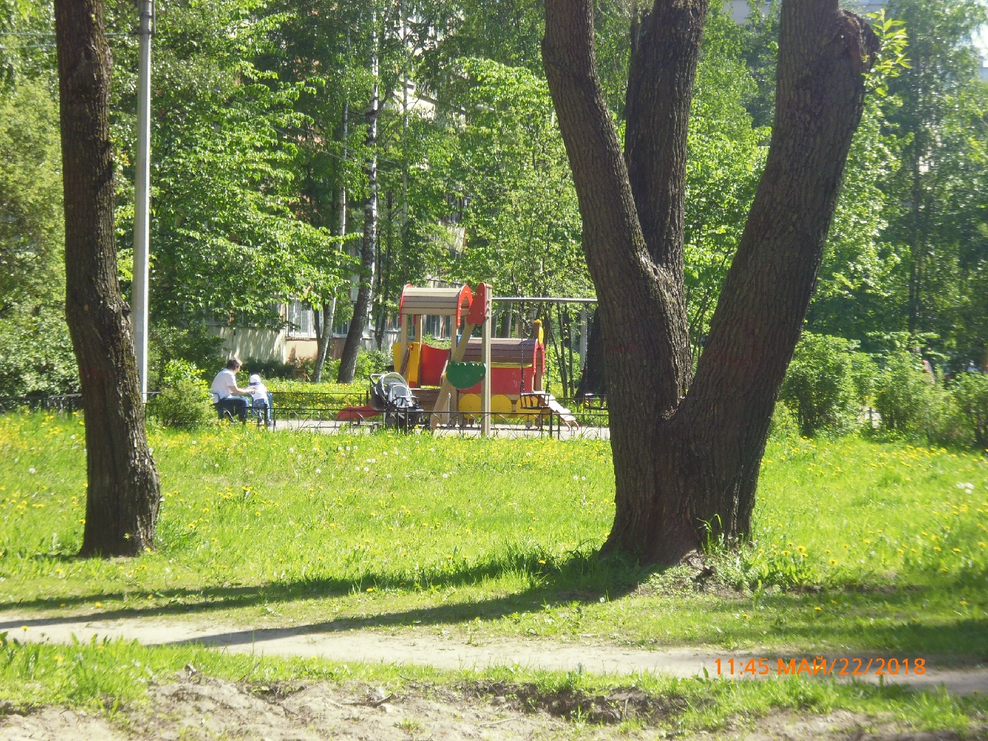 г. Санкт-Петербург, пр-кт. Суздальский, д. 93, к. 3, лит. А-придомовая территория