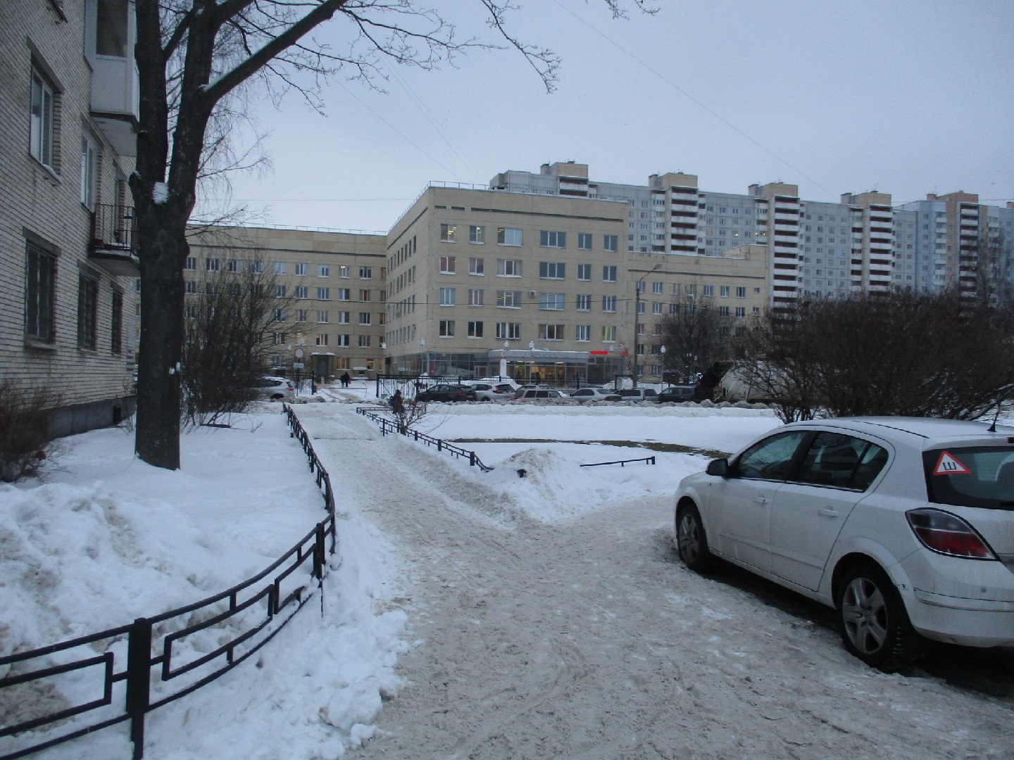 г. Санкт-Петербург, ул. Тамбасова, д. 28, лит. А-придомовая территория