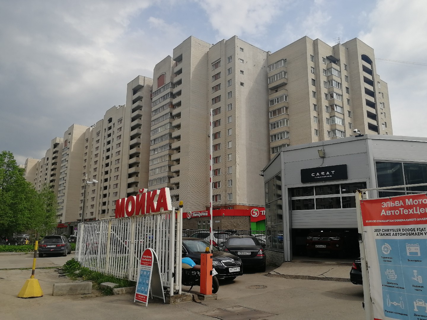 г. Санкт-Петербург, ул. Типанова, д. 34, к. 1-фасад здания