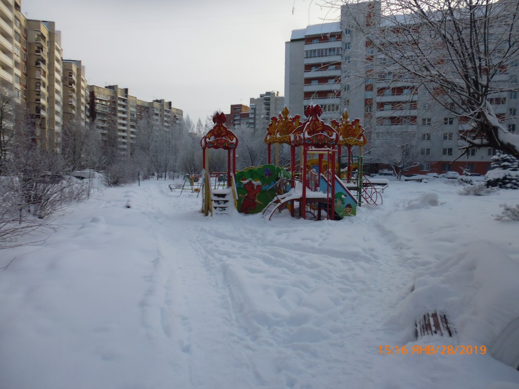 г. Санкт-Петербург, пр-кт. Тихорецкий, д. 25, к. 5-придомовая территория