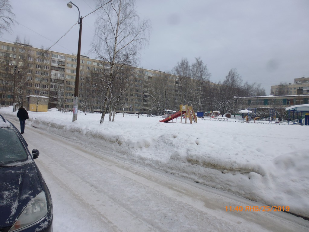 г. Санкт-Петербург, пр-кт. Товарищеский, д. 22, к. 1-придомовая территория