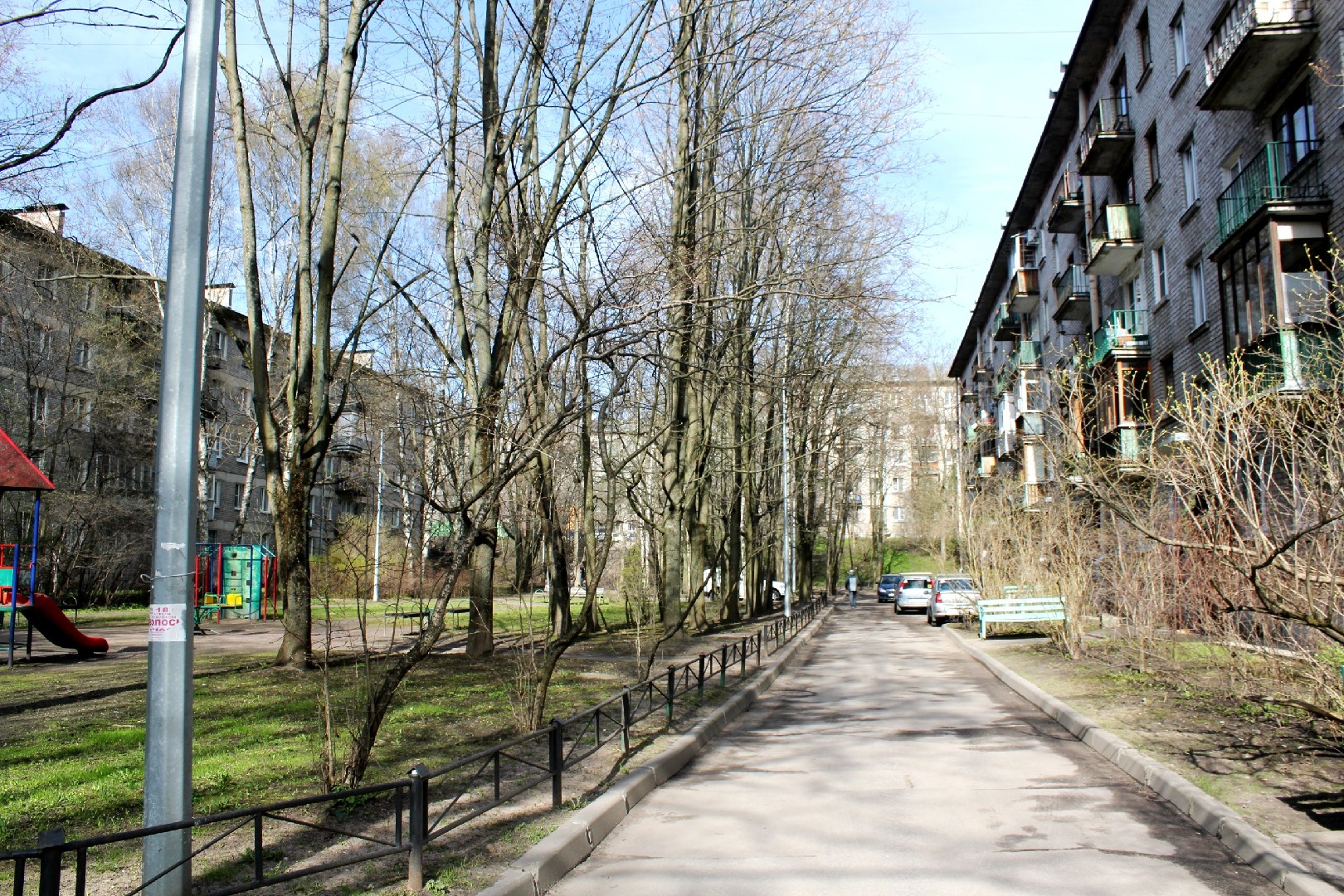 г. Санкт-Петербург, пр-кт. Тореза, д. 78, стр. А-придомовая территория