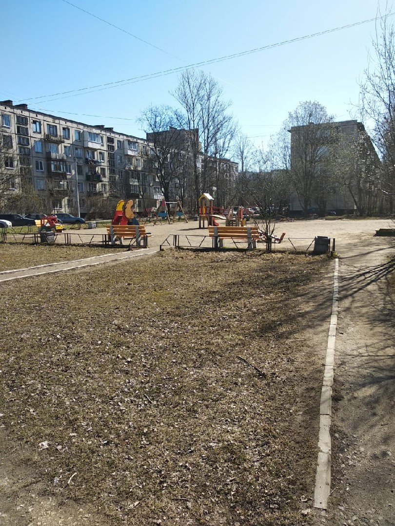 г. Санкт-Петербург, ул. Турку, д. 22, к. 4-придомовая территория