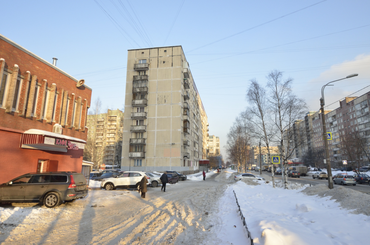 г. Санкт-Петербург, пр-кт. Ударников, д. 24, стр. А-придомовая территория