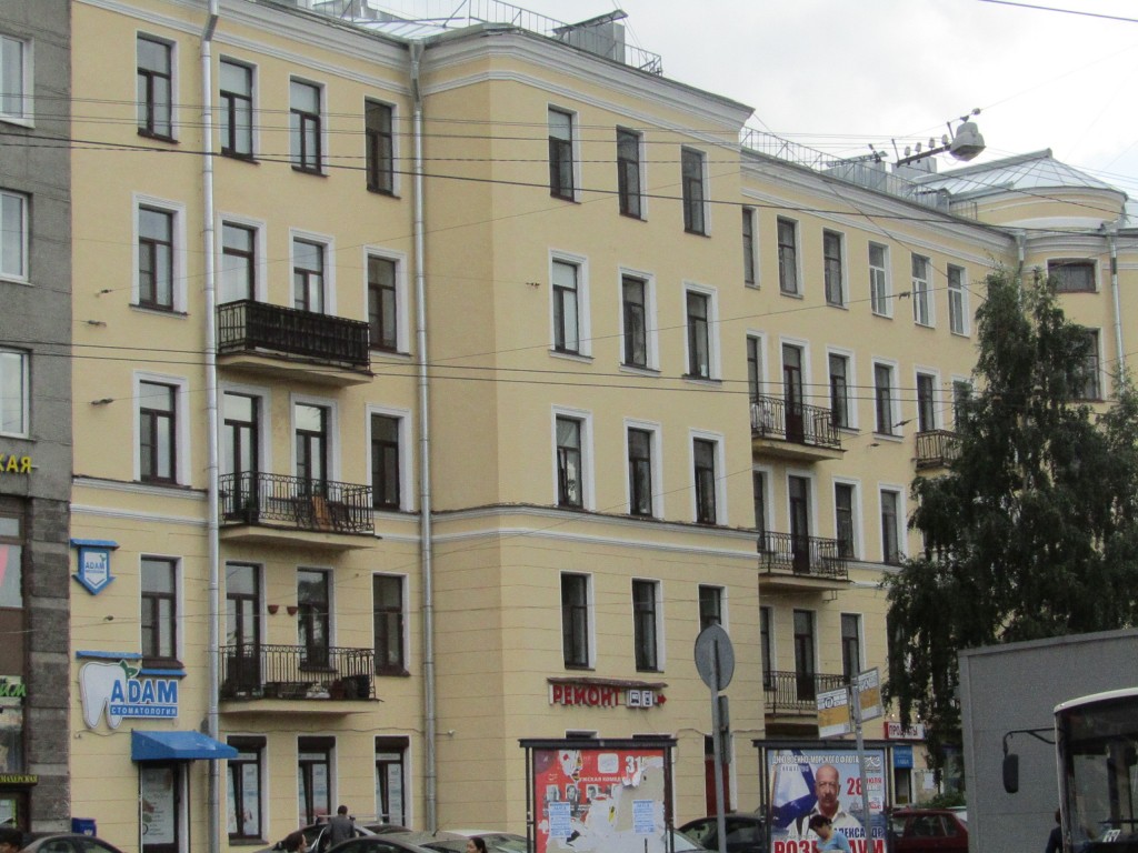 г. Санкт-Петербург, наб. Черной речки, д. 51А-фасад здания