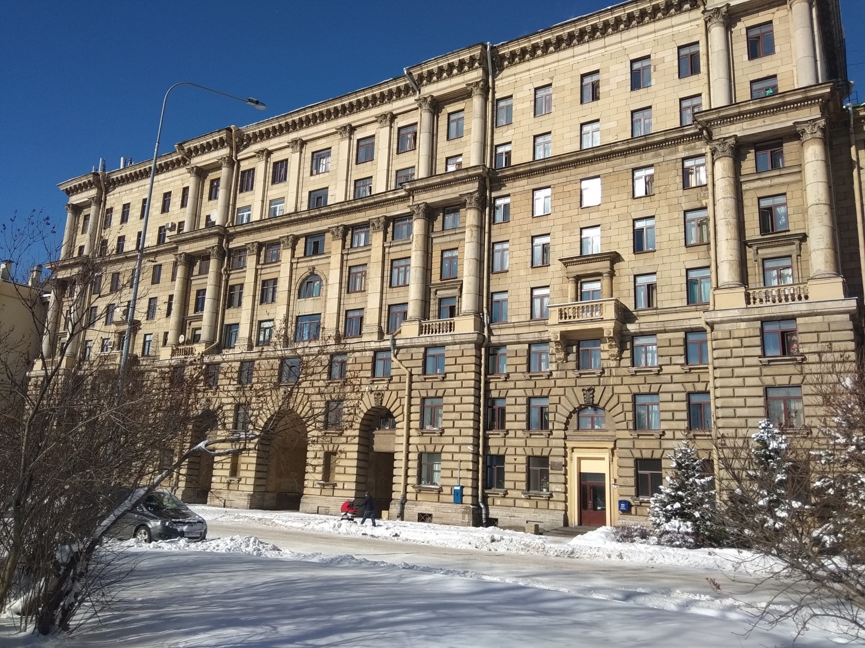 г. Санкт-Петербург, проток. Шкиперский, д. 5, лит. А-фасад здания