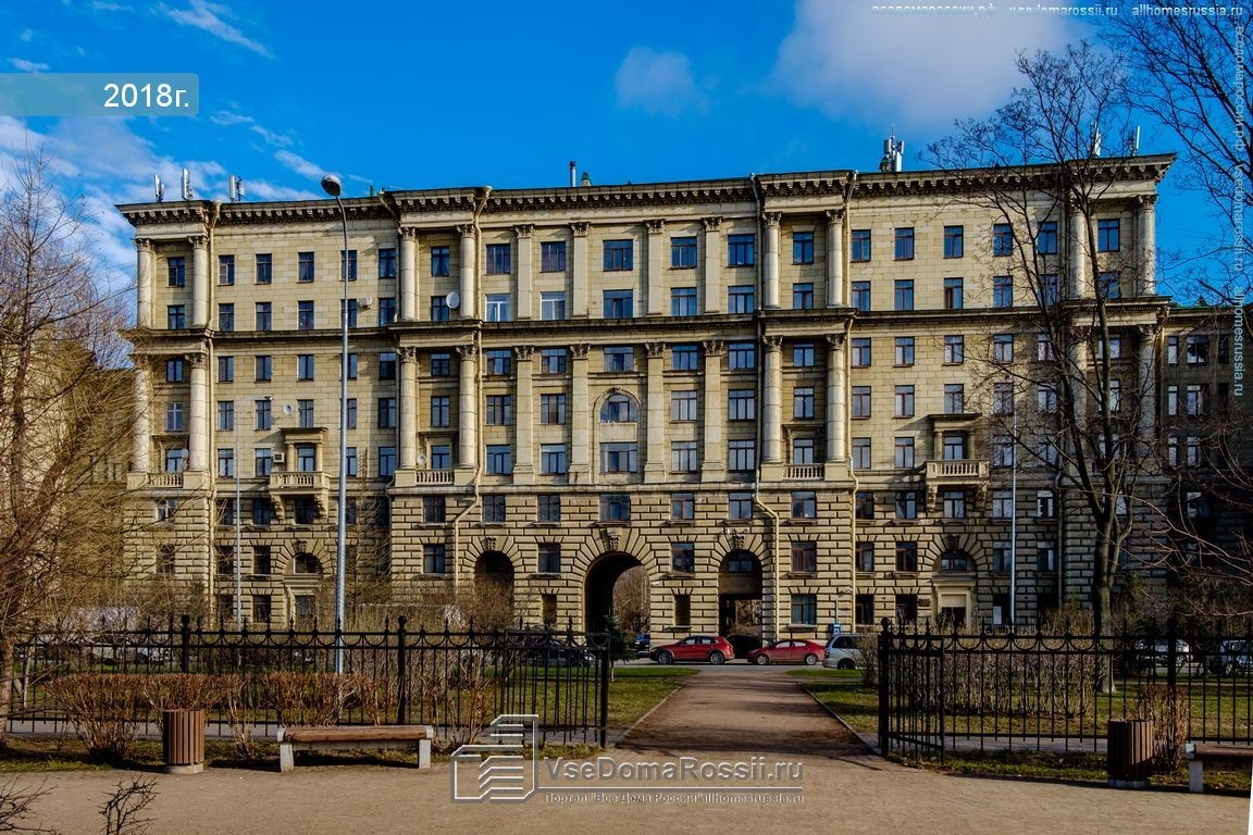 г. Санкт-Петербург, проток. Шкиперский, д. 5, лит. А-фасад здания