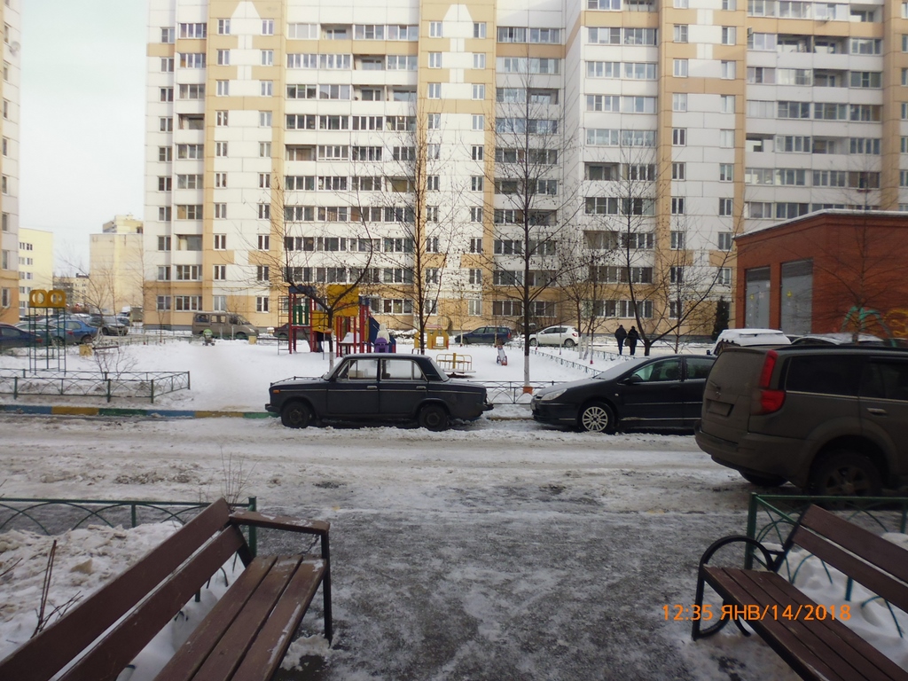 г. Санкт-Петербург, п. Шушары, ул. Первомайская, д. 19, к. 1-придомовая территория