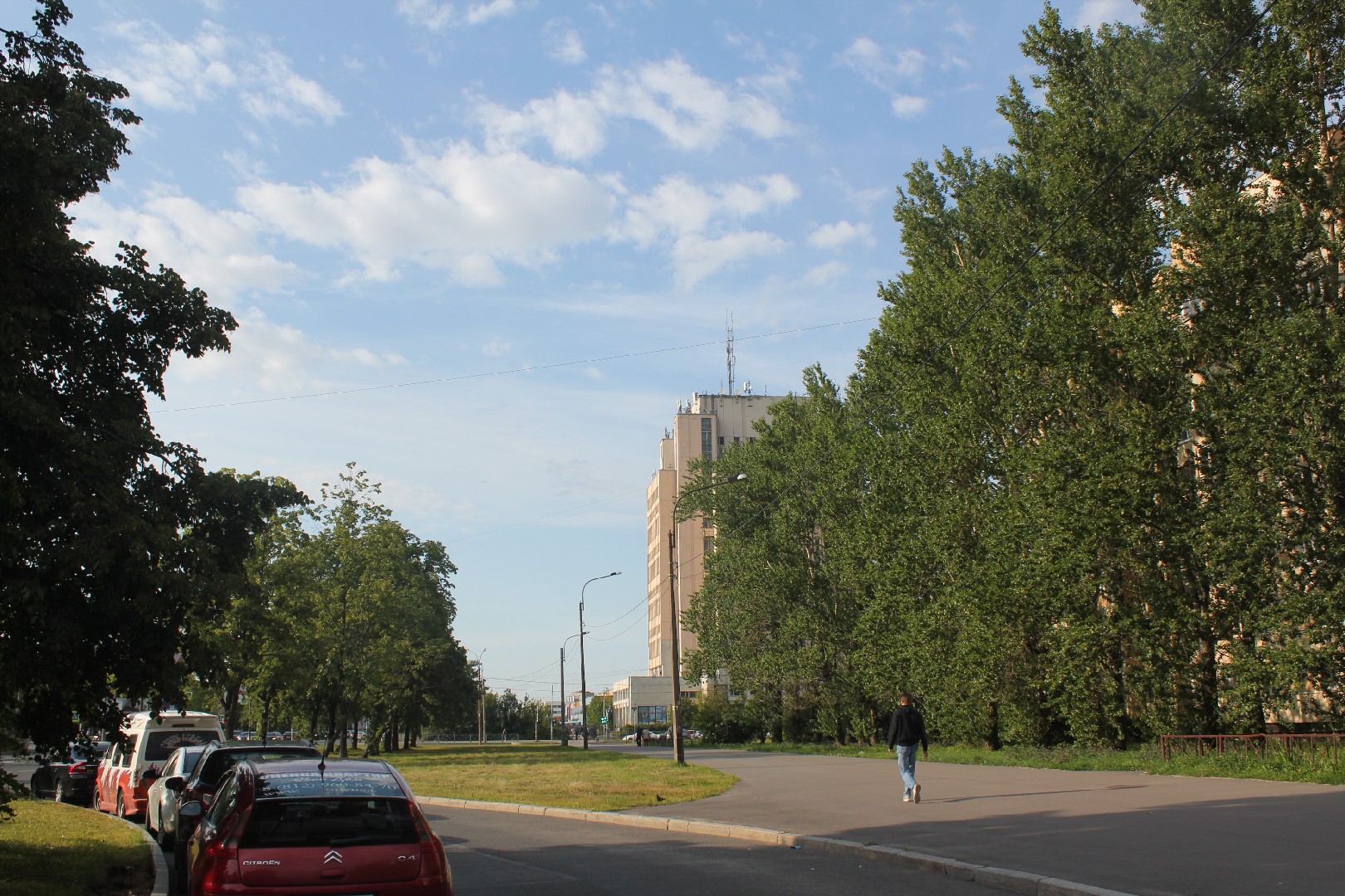 г. Санкт-Петербург, пр-кт. Юрия Гагарина, д. 36, стр. А-придомовая территория