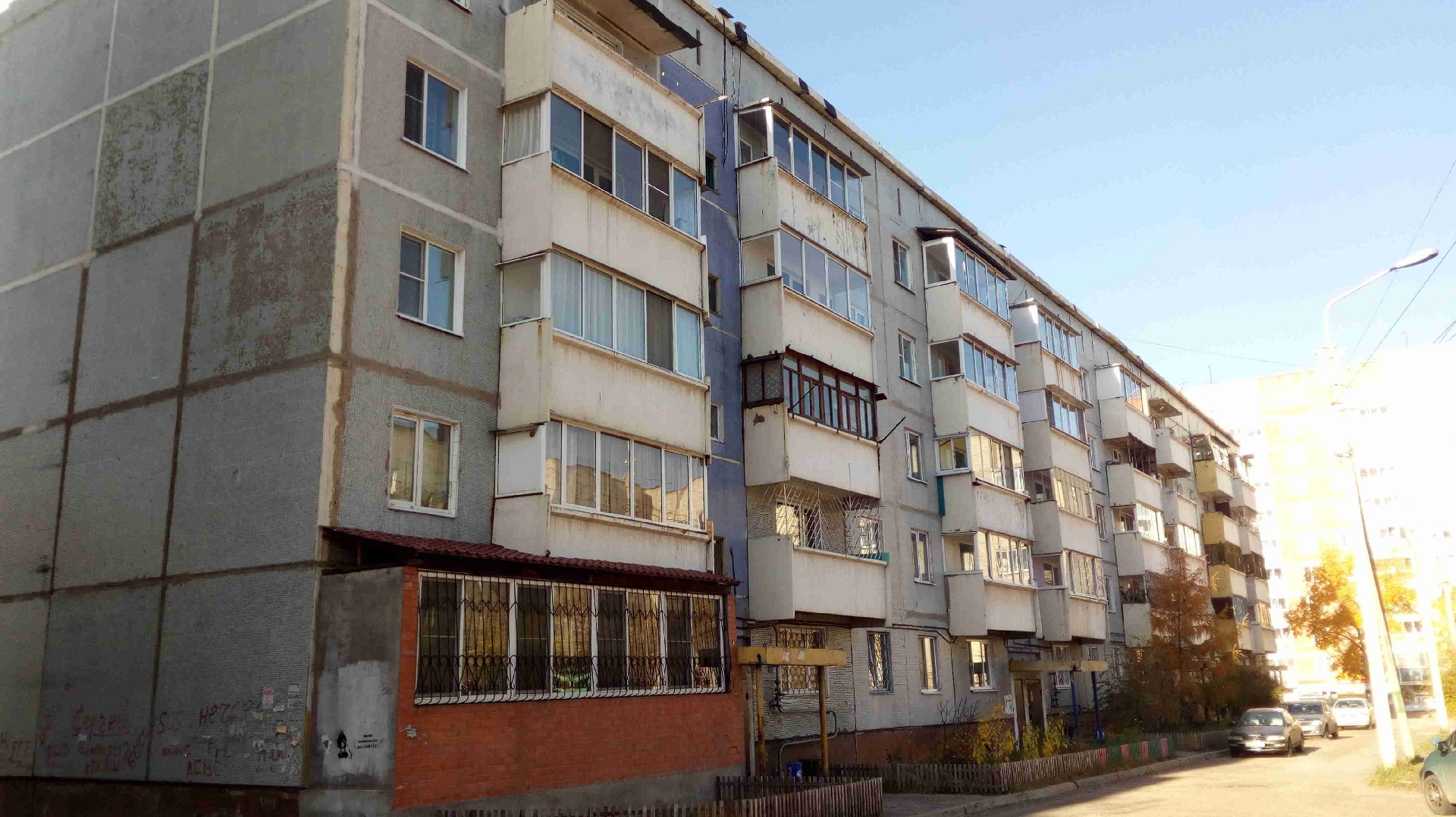 край. Забайкальский, г. Чита, ул. Нечаева, д. 60-фасад здания