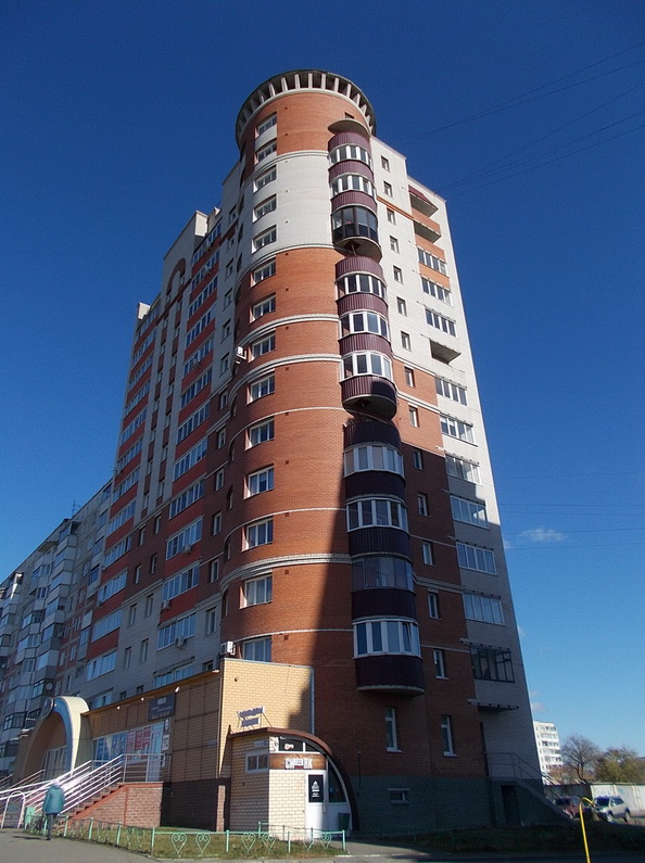 край. Алтайский, г. Барнаул, ул. Малахова, д. 87Б-фасад здания