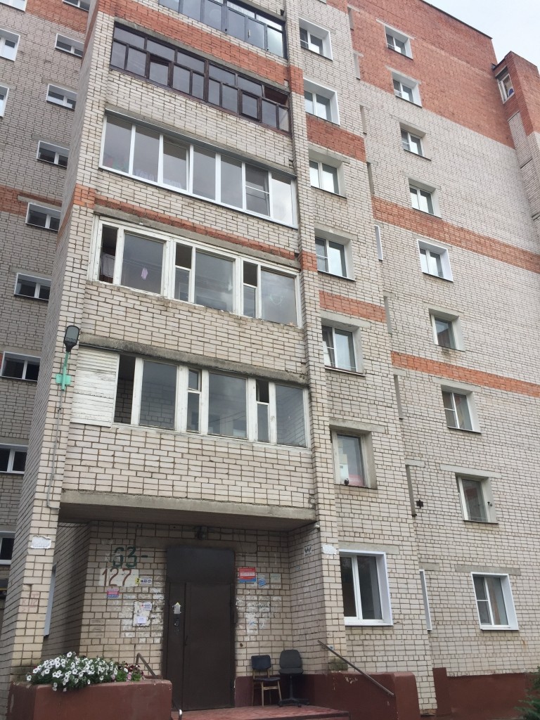 обл. Ивановская, г. Иваново, ул. Дюковская, д. 19-фасад здания