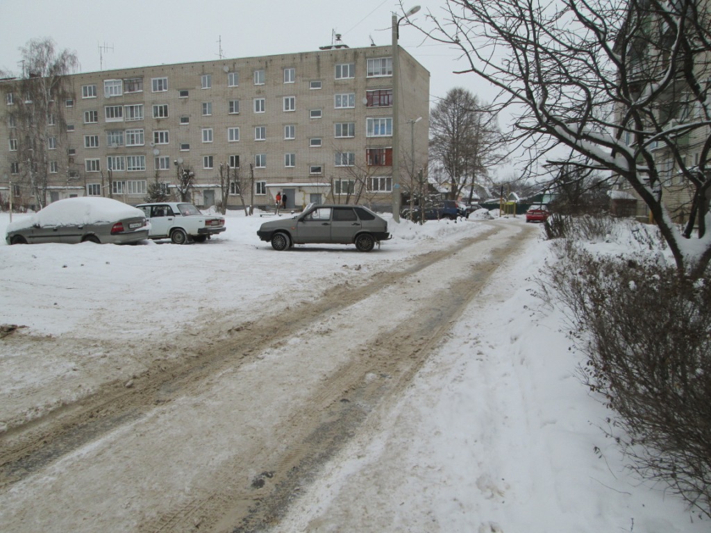 обл. Ивановская, р-н. Приволжский, г. Приволжск, ул. Железнодорожная, д. 20-придомовая территория