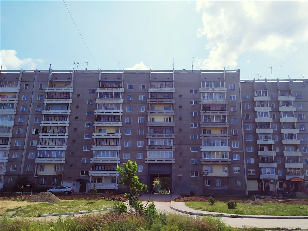 обл. Иркутская, г. Иркутск, ул. Баумана, д. 191-фасад здания