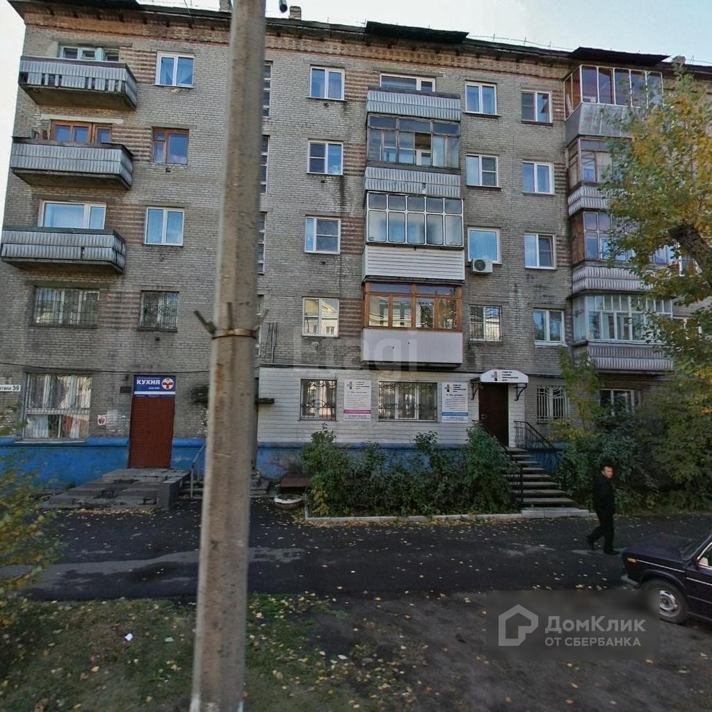 край. Алтайский, г. Барнаул, ул. Никитина, д. 59-фасад здания