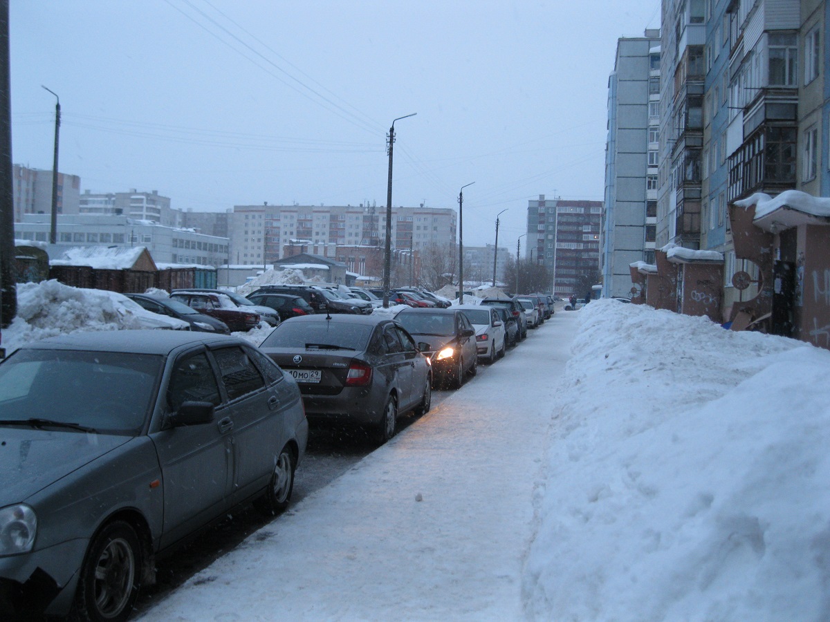 обл. Архангельская, г. Архангельск, ул. Прокопия Галушина, д. 19, к. 2-придомовая территория