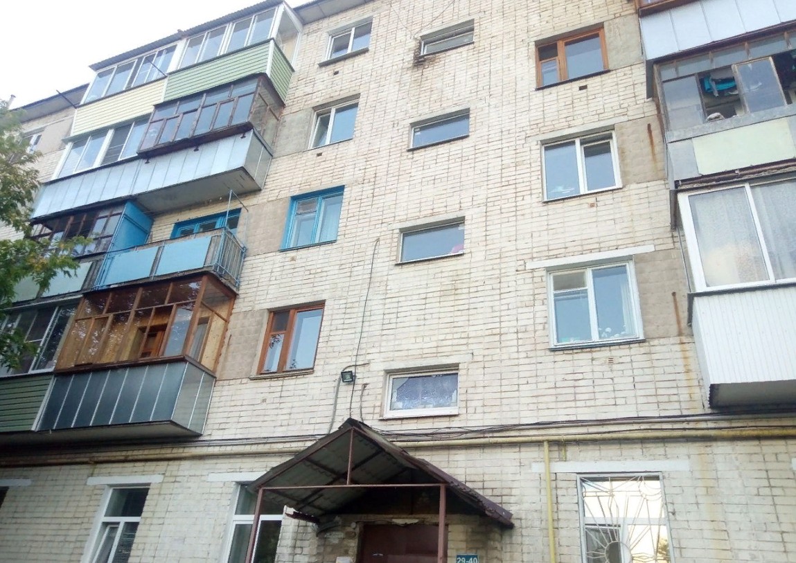 обл. Калужская, г. Калуга, ул. Луначарского, д. 45-фасад здания