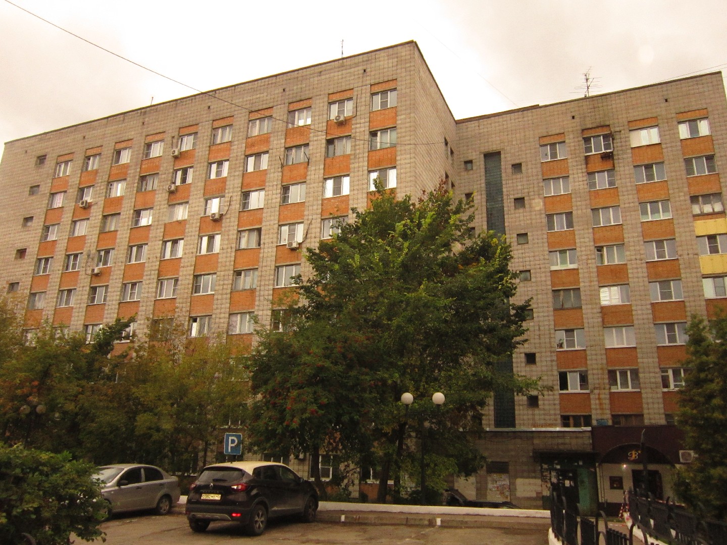 обл. Калужская, г. Калуга, ул. Плеханова, д. 2, к. 1-фасад здания