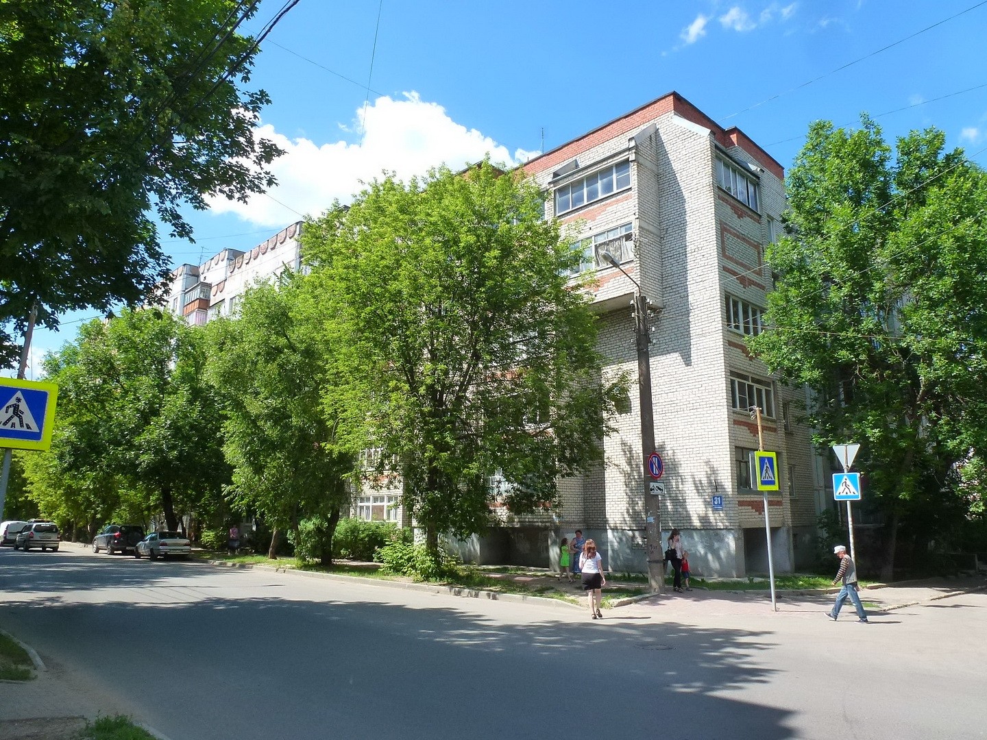 обл. Калужская, г. Калуга, ул. Суворова, д. 31-фасад здания