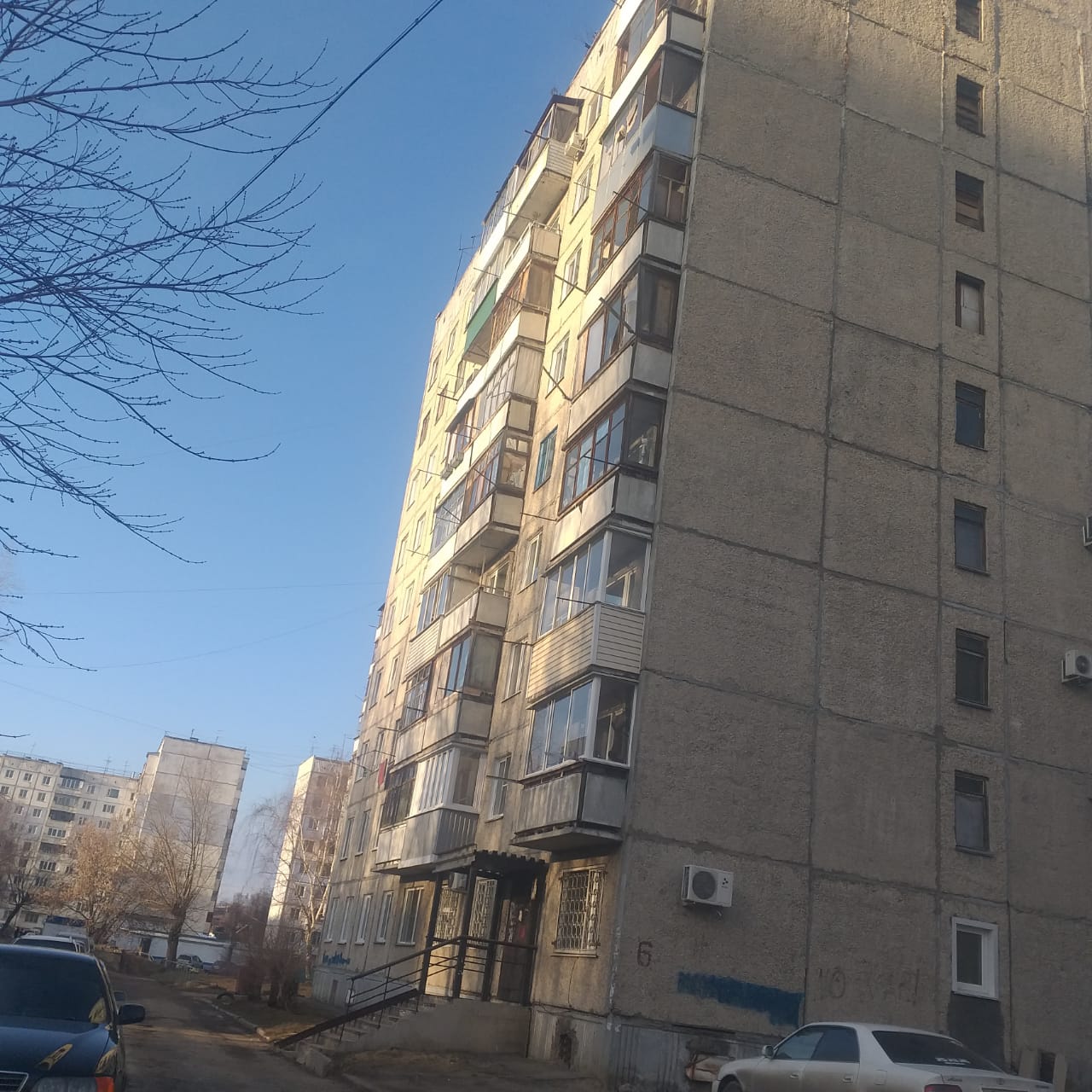 край. Алтайский, г. Барнаул, ул. Попова, д. 6, к. 1-фасад здания