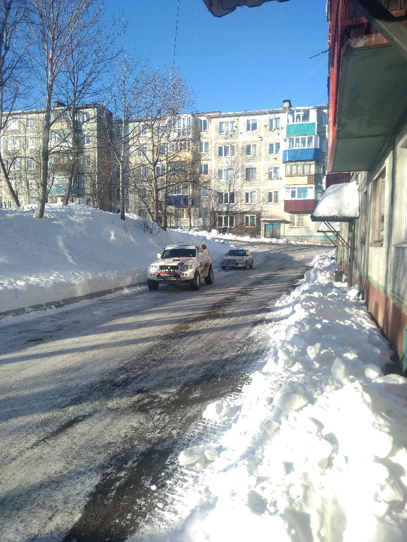 край. Камчатский, г. Петропавловск-Камчатский, пр-кт. Циолковского, д. 33-придомовая территория