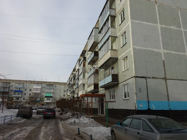 обл. Кемеровская, г. Белово, мкр. 3-й, д. 9-фасад здания