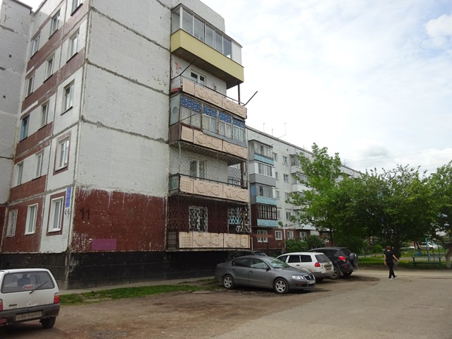 обл. Кемеровская, г. Белово, мкр. 3-й, д. 11-фасад здания