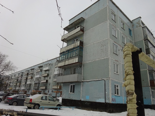 обл. Кемеровская, г. Белово, мкр. 3-й, д. 17-фасад здания