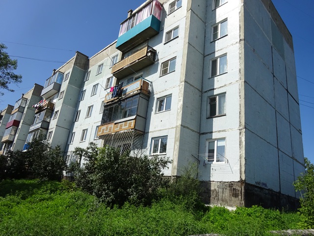 обл. Кемеровская, г. Белово, мкр. 6-й, д. 1-фасад здания