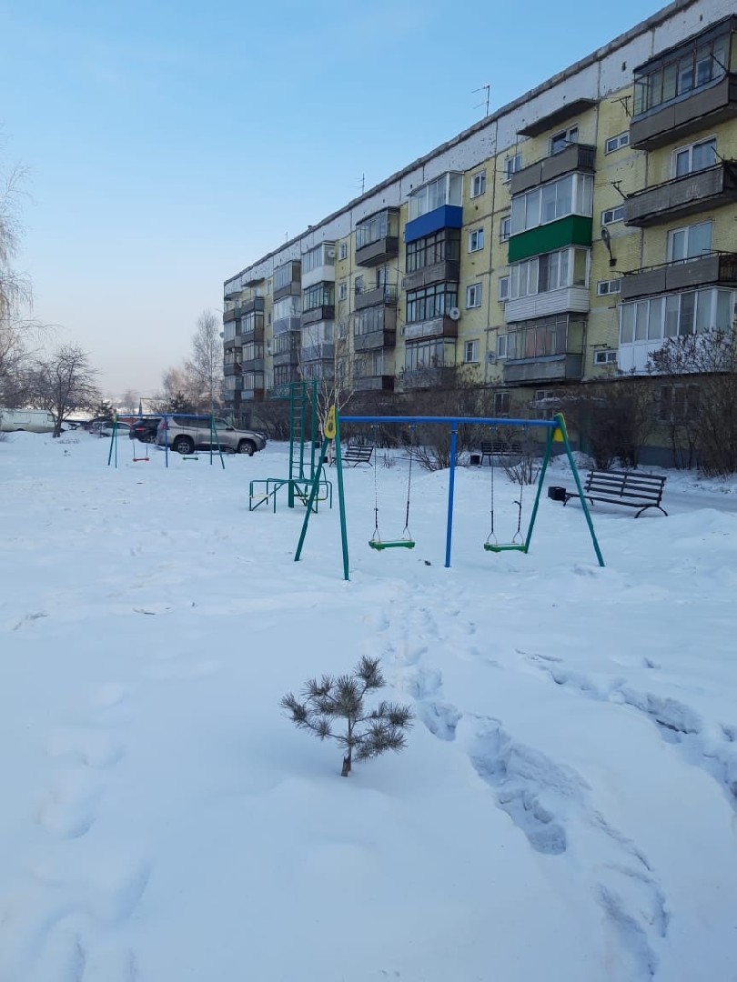 обл. Кемеровская, г. Белово, пер. Цинкзаводской, д. 8-придомовая территория