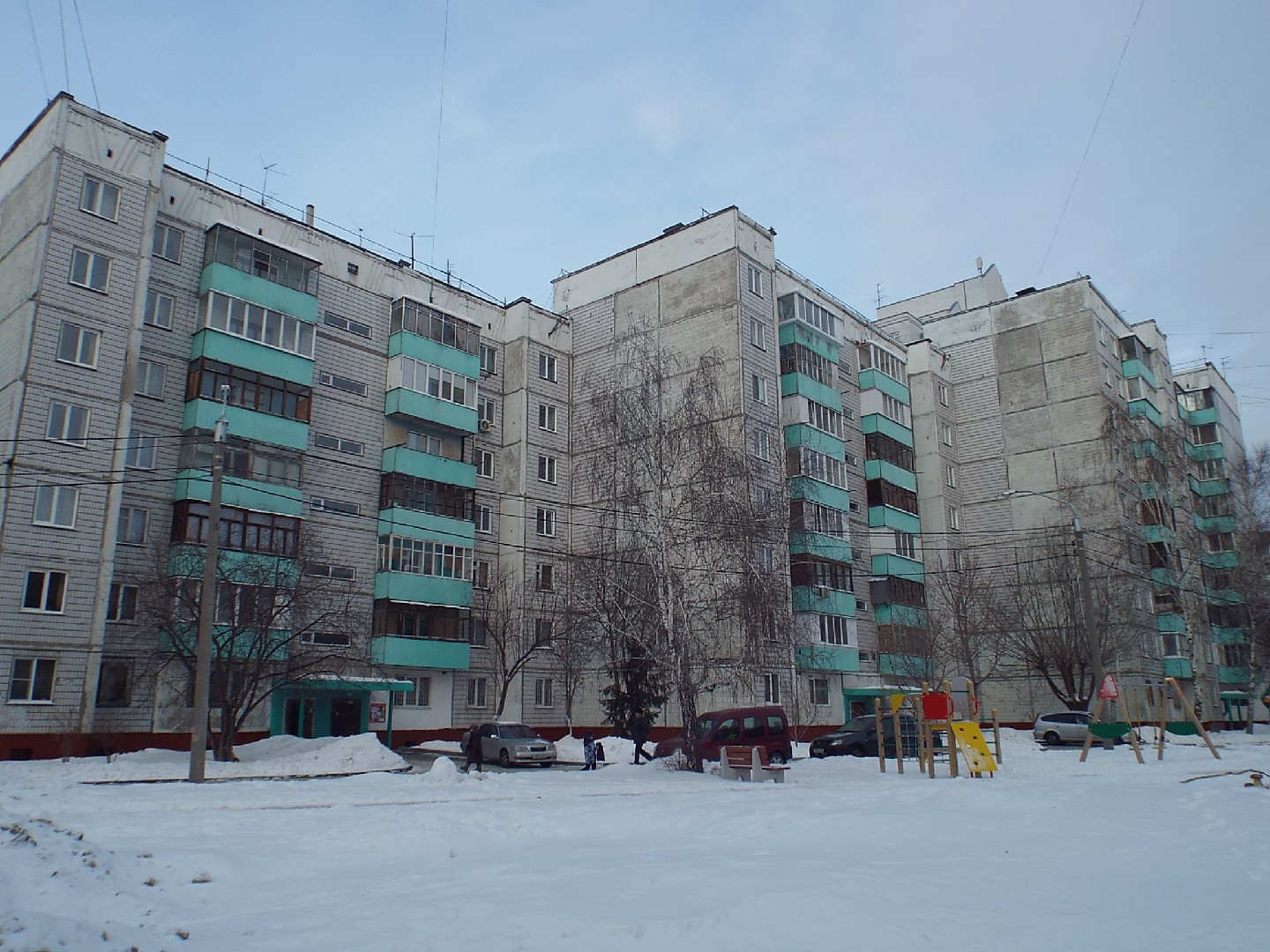 край. Алтайский, г. Барнаул, ул. Попова, д. 99-фасад здания