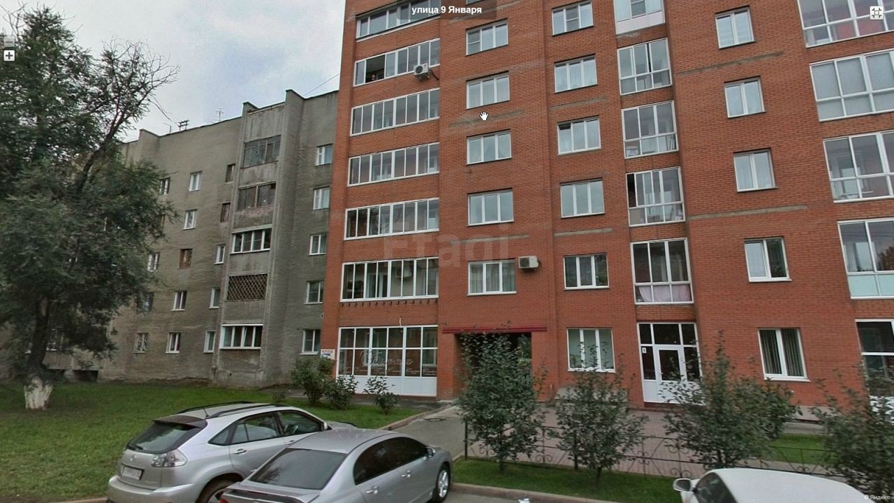 обл. Кемеровская, г. Кемерово, ул. 9 Января, д. 1, к. а-фасад здания