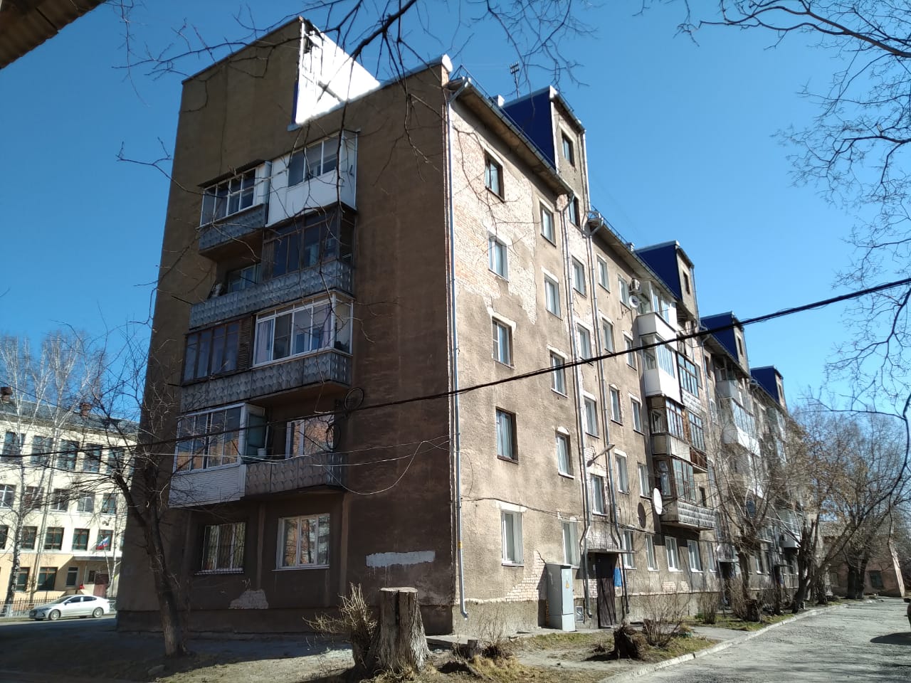 обл. Кемеровская, г. Кемерово, ул. Гагарина, д. 105, к. а-фасад здания