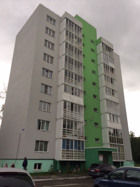 обл. Кемеровская, г. Кемерово, ул. Леонова, д. 7Б-фасад здания