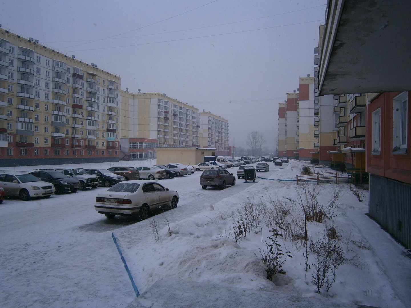 обл. Кемеровская, г. Новокузнецк, ул. Братьев Сизых, д. 10а-придомовая территория