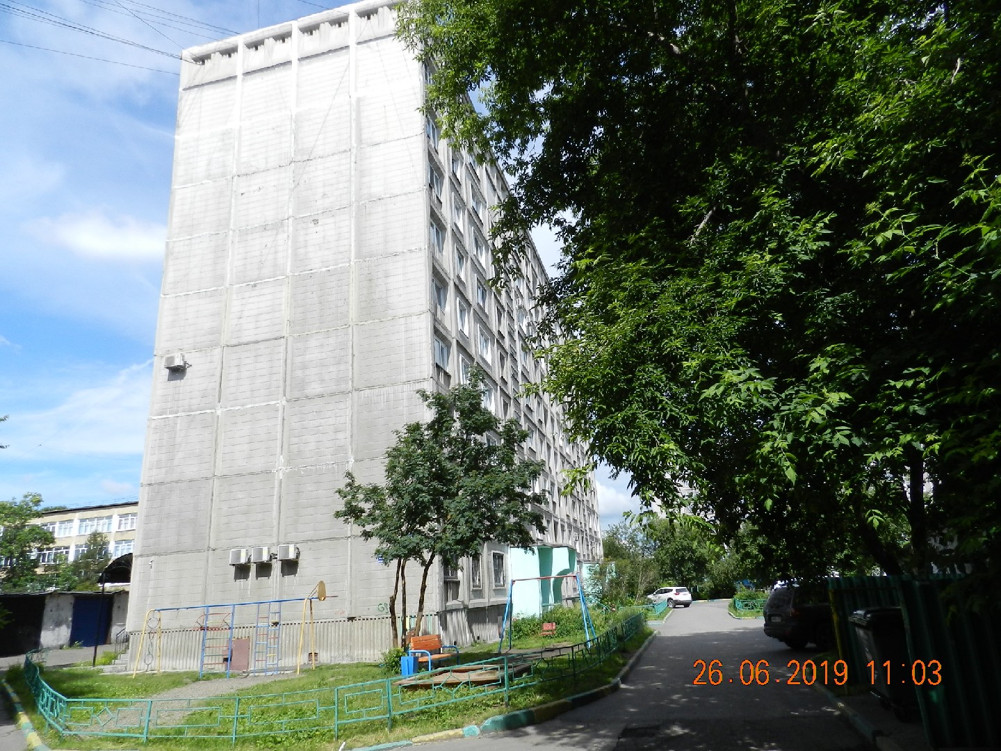 обл. Кемеровская, г. Новокузнецк, ул. Грдины, д. 22-фасад здания